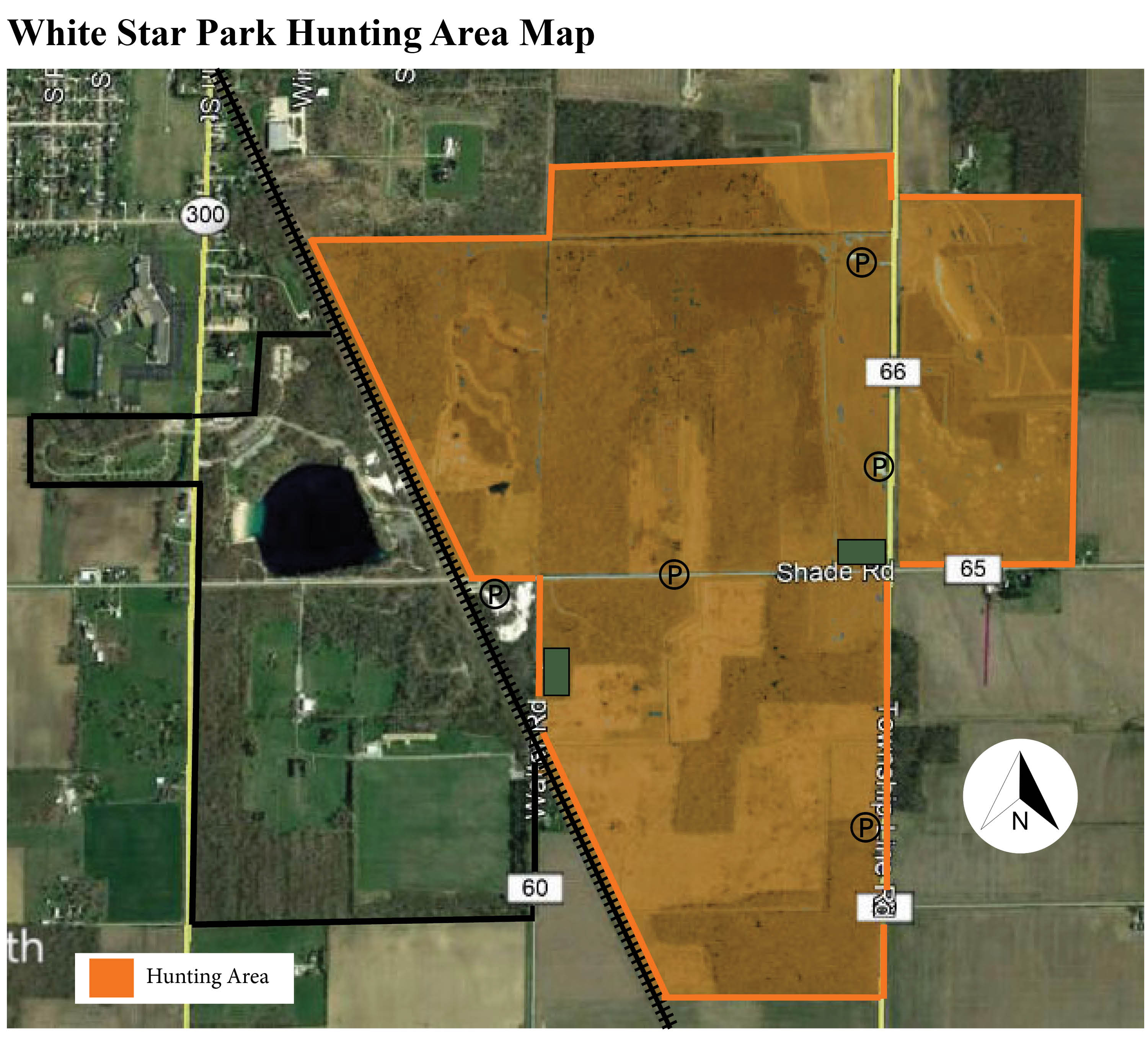 white star park hunting map